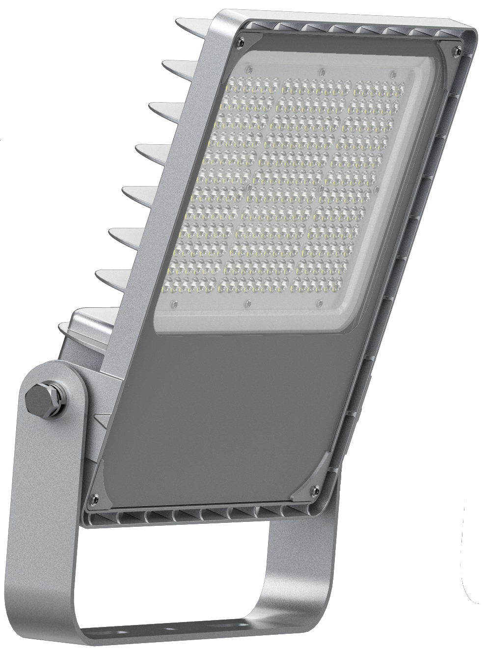 proiettore LED PRO 200W 3000K 30000L grigio - 55x125°