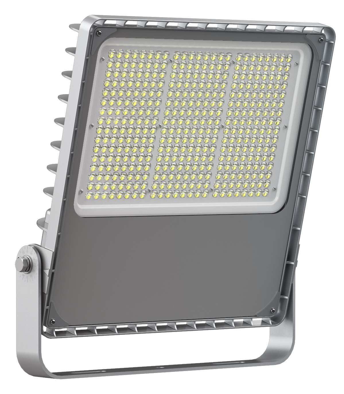 proiettore LED PRO 200W 5000K 30000L grigio - 55x125°