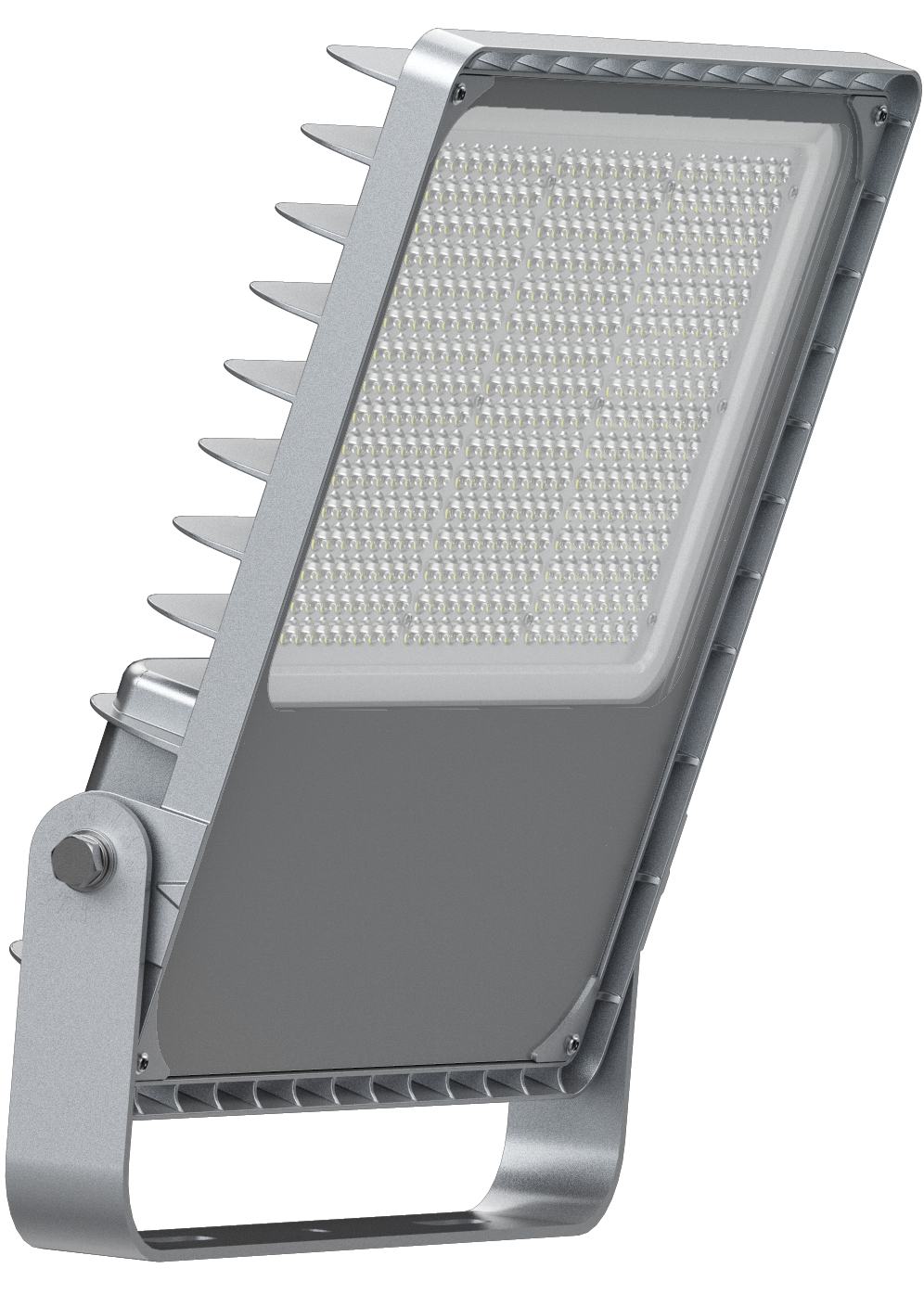 proiettore LED PRO 300W 3000K 45000L grigio - 55x125°