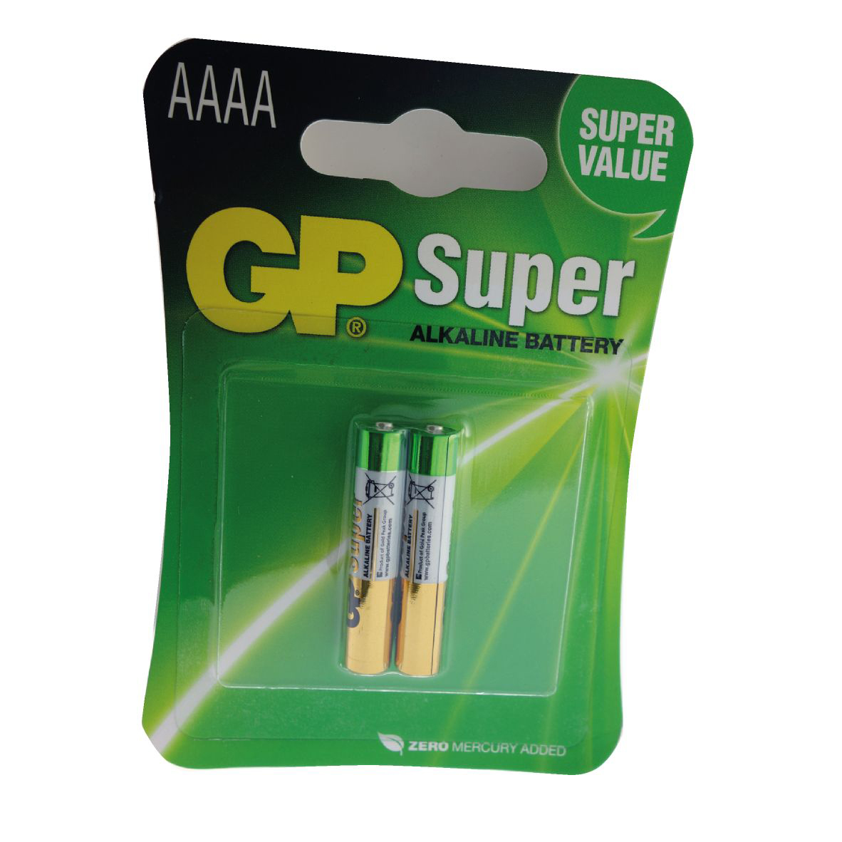Produit — Pile Alcaline GP SUPER LR61 AAAA