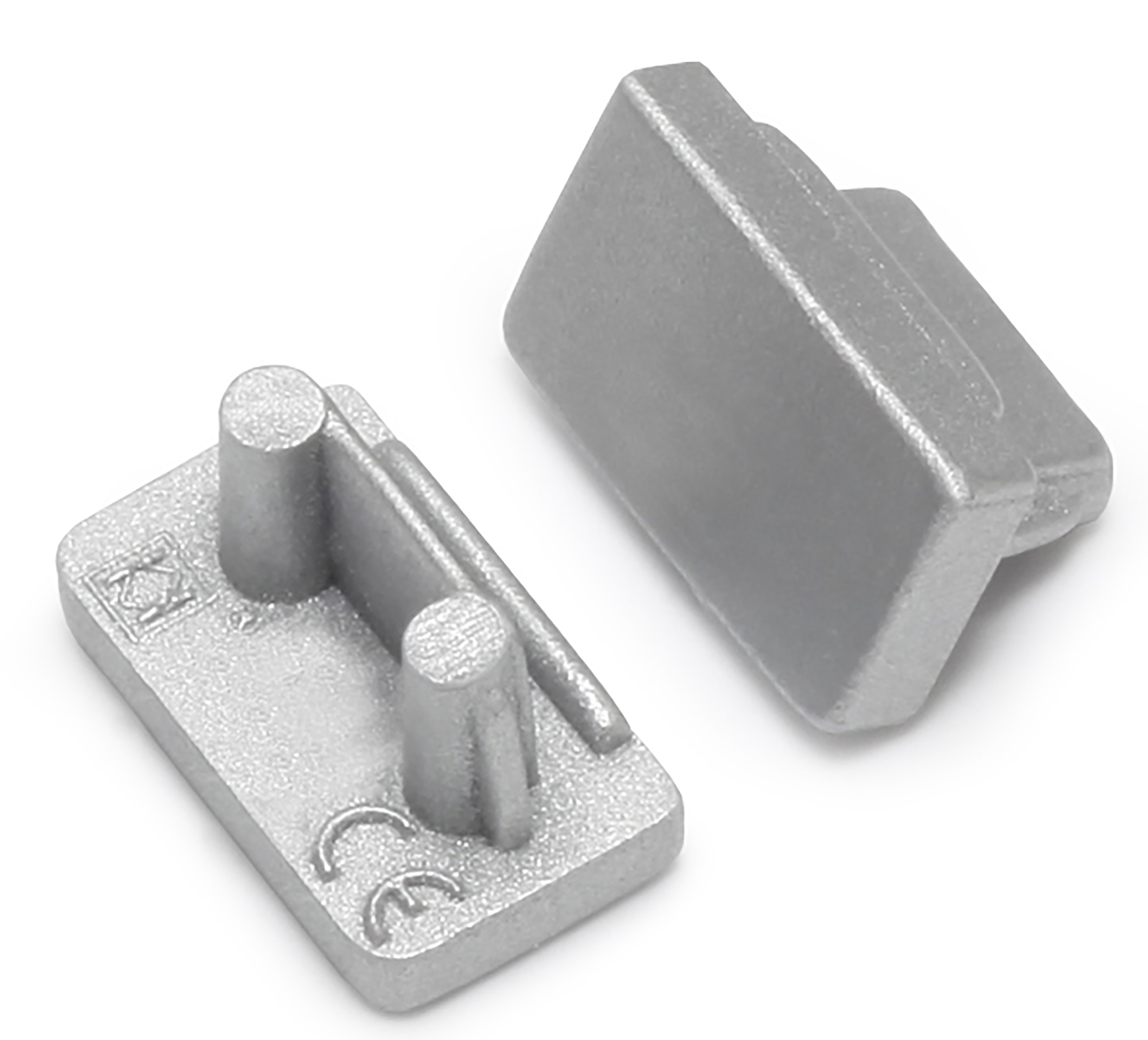 Produit — Terminaison SLIM8 argent (set de 2)