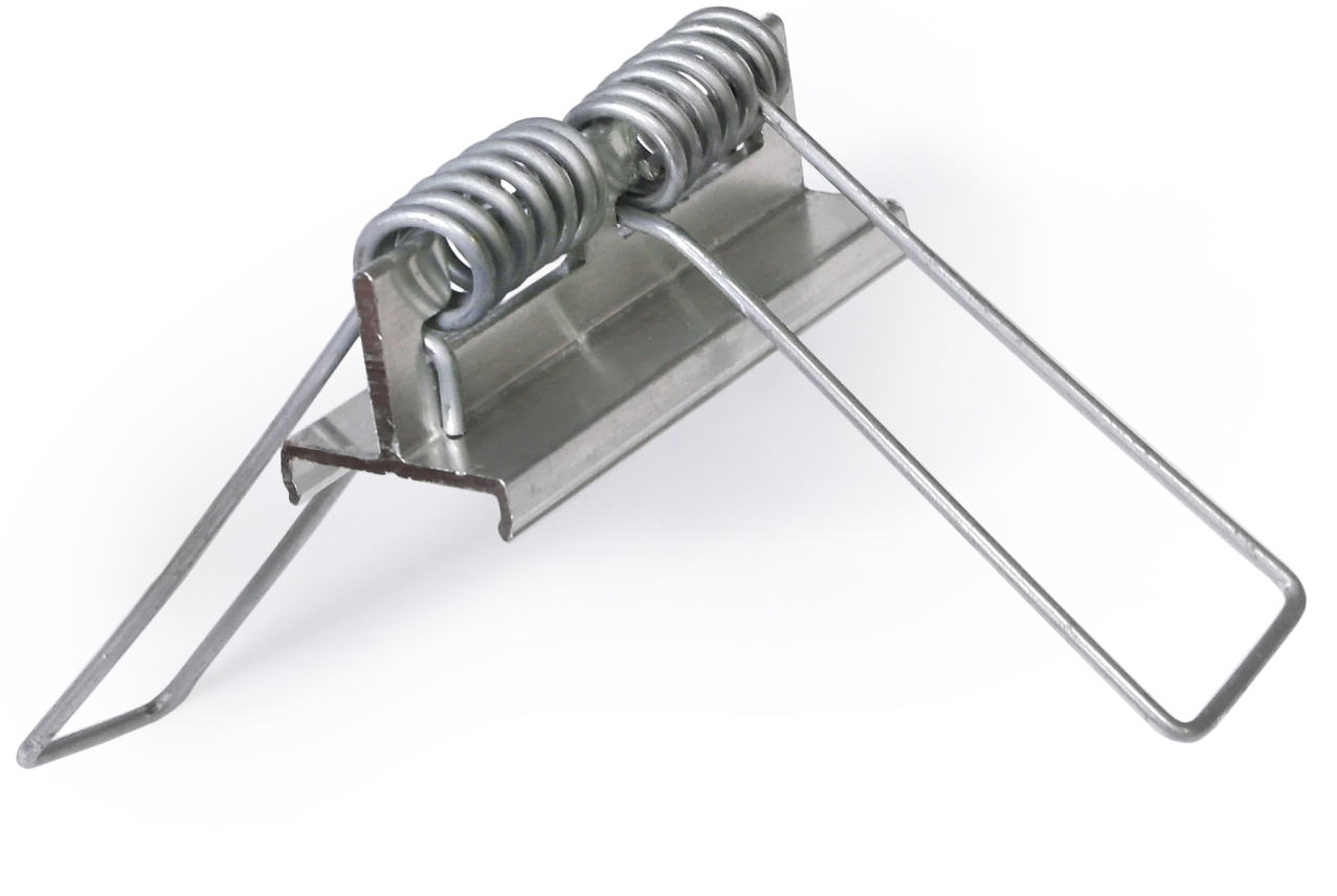 Produit — Support de fixation X avec ressort (set de 1)