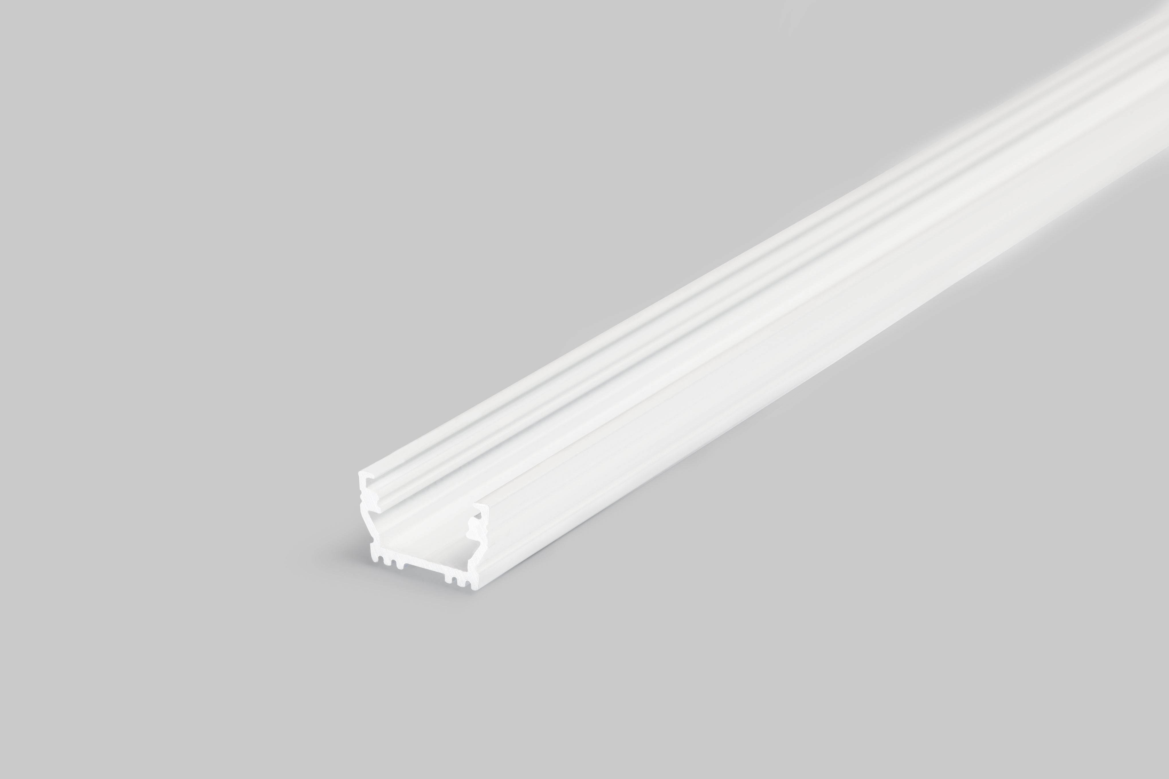 Produit — Profilé LED UNI12 /1m alu laqué blanc (BCD / U)