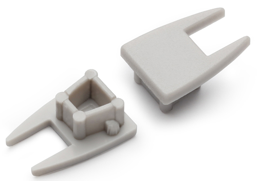 Produit — Terminaison MIKRO10 gris (set de 2)