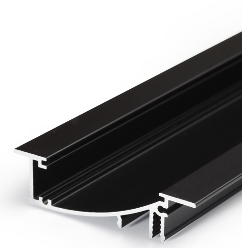 Produit — Profilé LED FLAT8 /2m alu anodisé noir (H/UX)