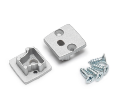 Produit — Terminaison FLOOR12 with hole argent [20pcs]