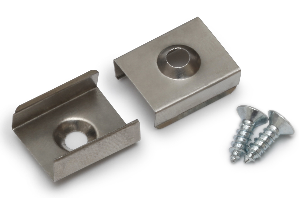 Produit — Support de fixation Z flexible percage conique inox