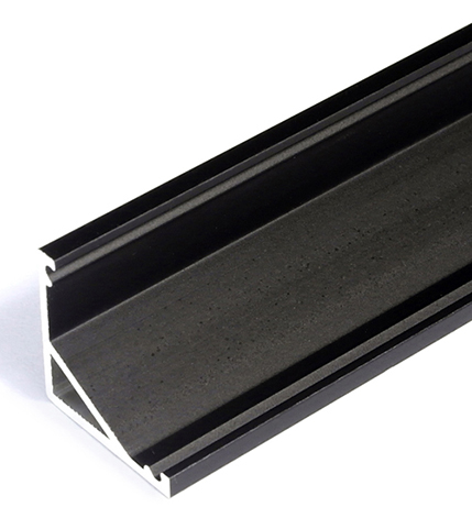 Produit — Profilé LED CABI12 /1m alu anodisé noir(E/-)