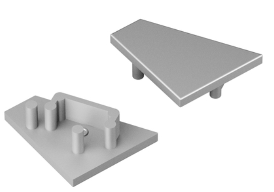 Produit — Terminaison CORNER12.v2 argent [20pcs]