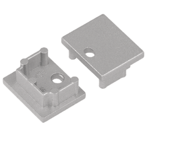 Produit — Terminaison PLANE14 with hole gris [20pcs]
