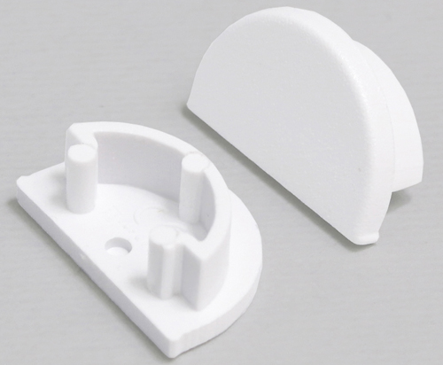 Produit — Terminaison avec passage de câble ARC 12 D blanc (set de 2)