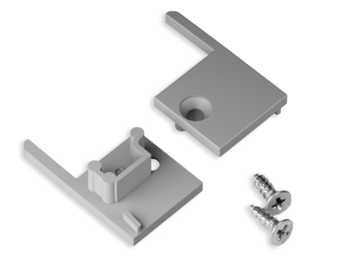 Produit — Terminaison UP-TILE10 gris [20pcs]
