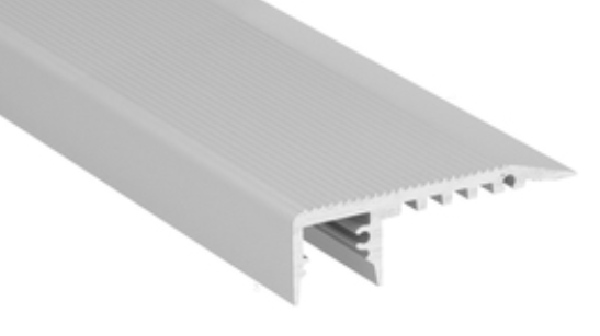 Produit — Profilé aluminium anodisé nez de marche UP-MINI10 - 2M