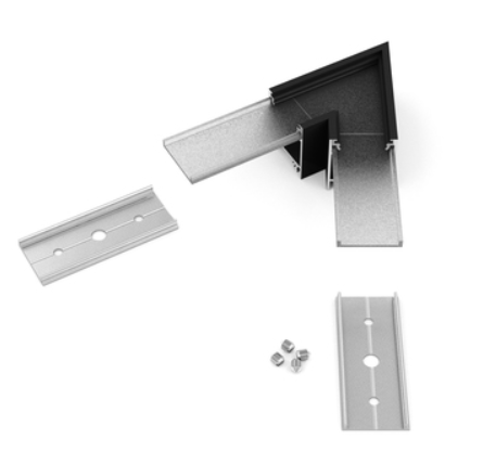 Produit — Raccord LINEA20 60°noir