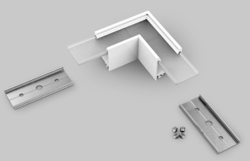 Produit — Raccord LINEA20 90°blanc