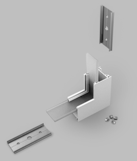 Produit — Raccord LINEA20 coude 90° blanc