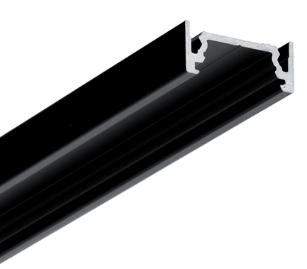 Produit — Profilé LED SURFACE10.v2 BC/U 2m noir anodisé /plastic bag