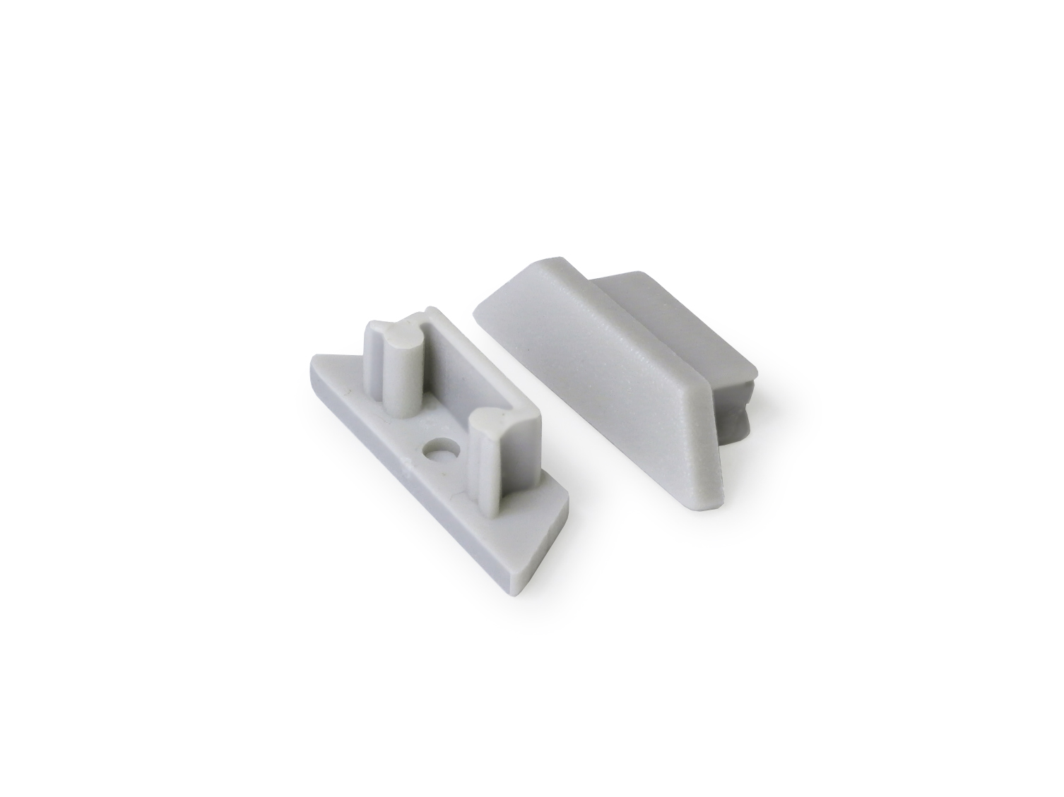 Produit — Terminaison ARC12 avec passage de cable gris (set de 2)