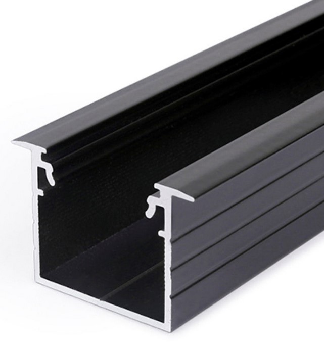 Produit — Profilé LED LINEA-IN20 /1m alu anodisé noir (EF/U7)