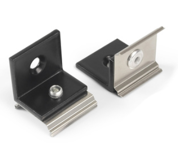 Produit — Support de fixation U5 équerre noir (set de 2)
