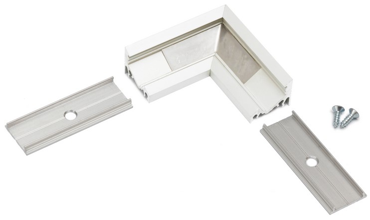 Produit — Connecteur d'angle 90° CORNER14 blanc (set de 2)