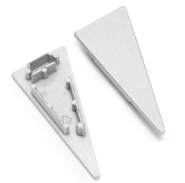 Produit — Terminaison WALLE12 sans passage de cable argent (set de 2)
