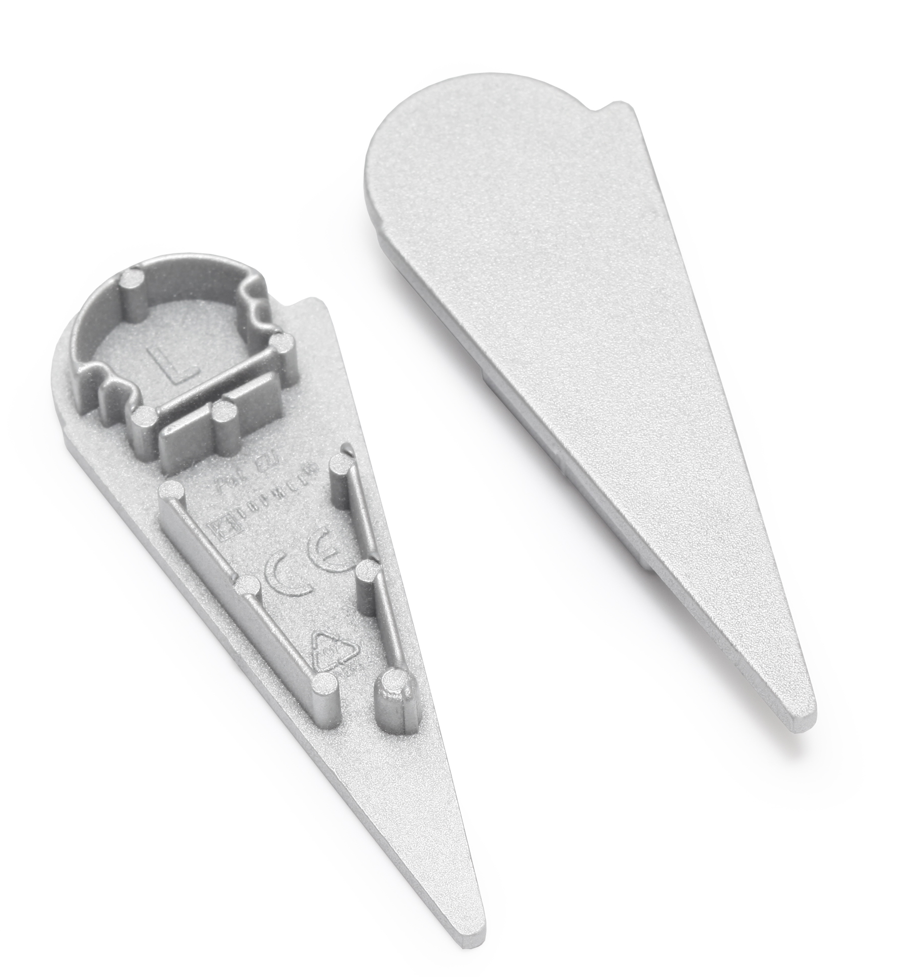 Produit — Terminaison D WALLE12 argent (set de 2)