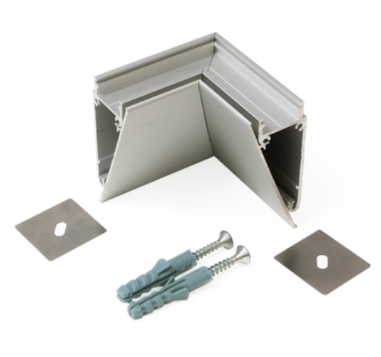Produit — Connector WALLE12 90deg anodisé /plastic bag