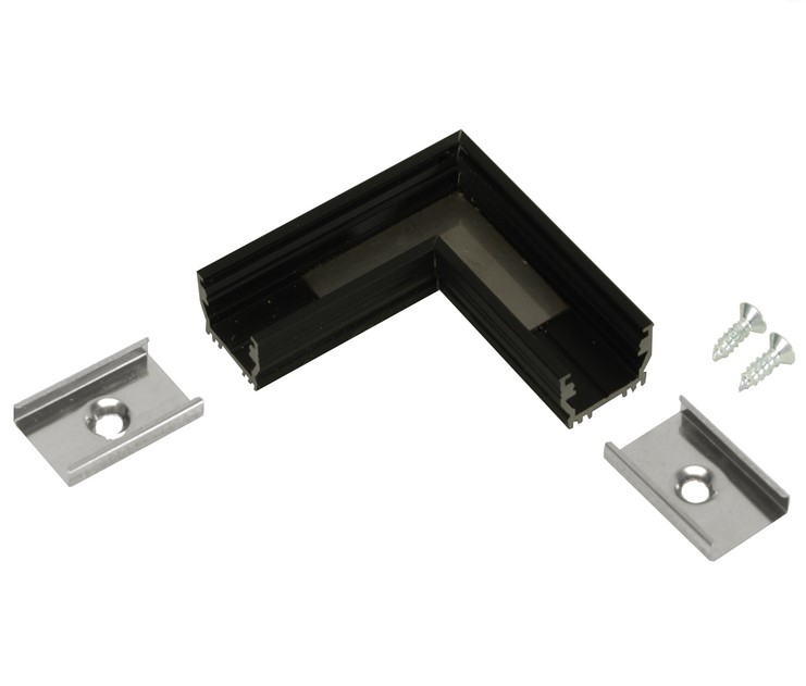 Produit — Connecteur UNI12 90° noir (set de 1)