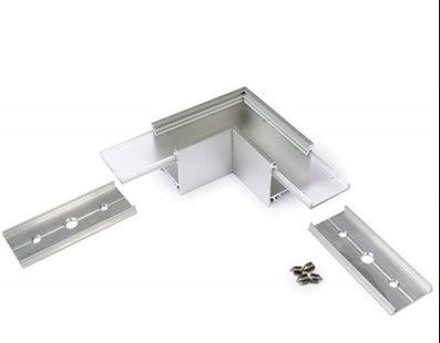 Produit — Connecteur LINEA-IN20 angle 90° alu anodisé (set de 2)