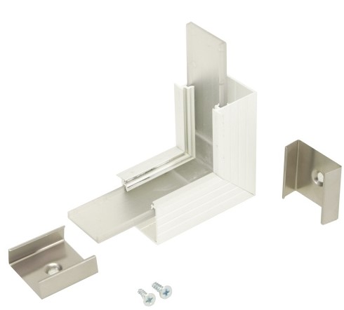 Produit — Connecteur LINEA-IN20 coude 90° laqué blanc