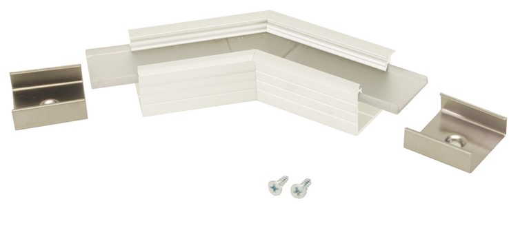 Produit — Connecteur LINEA-IN20 135° laqué blanc (set de 2)