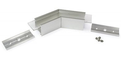 Produit — Connecteur LINEA-IN20 135° alu anodisé (set de 2)