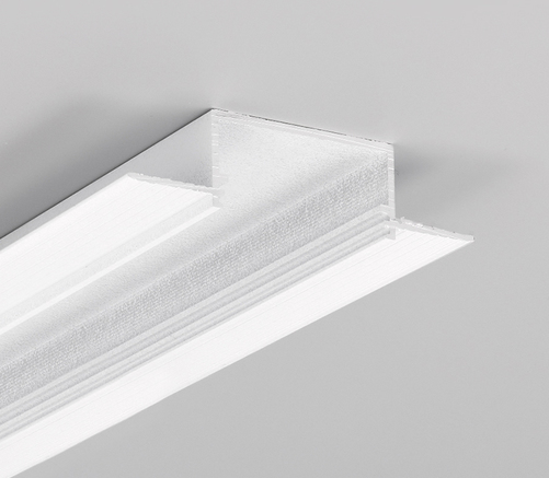 Produit — Profilé LED VARIO30-04 ACDE-9 2m blanc painted /plastic bag
