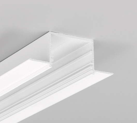 Produit — Profilé LED VARIO30-05 ACDE-9 2m blanc painted /plastic bag