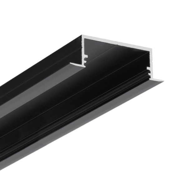 Produit — Profilé LED VARIO30-06 ACDE-9/U9 2m noir anodisé /plastic bag