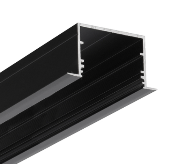 Produit — Profilé LED VARIO30-07 ACDE-9/U9 2m noir anodisé /plastic bag