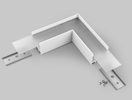 Produit — Connector VARIO30-02 90deg blanc painted /plastic bag
