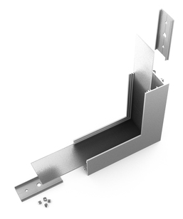 Produit — Connector VARIO30-02 90deg bent anodisé /plastic bag