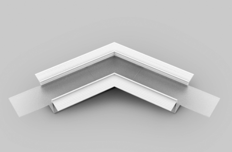 Produit — Connector VARIO30-05 120deg blanc painted /plastic bag