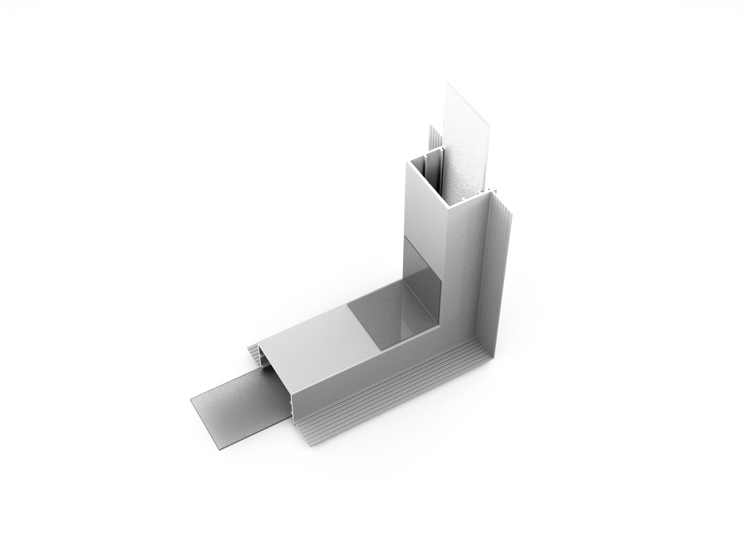 Produit — Connector VARIO30-05 270deg bent anodisé /plastic bag