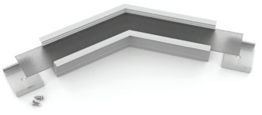 Produit — Connector VARIO30-07 135deg noir anodisé /plastic bag