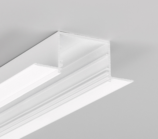 Produit — Profilé LED VARIO30-05 ACDE-9 1m blanc painted /plastic bag