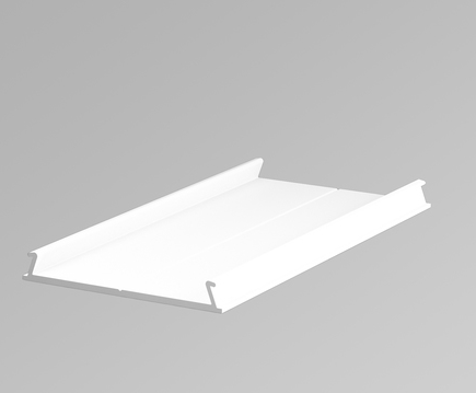 Produit — Couvercle C10 2m blanc painted /plastic bag