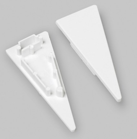 Produit — Terminaison sans passage de câble WALLE12 blanc (set de 2)