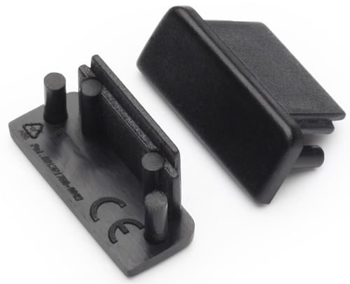Produit — Terminaison SURFACE10 noir (set de 2)