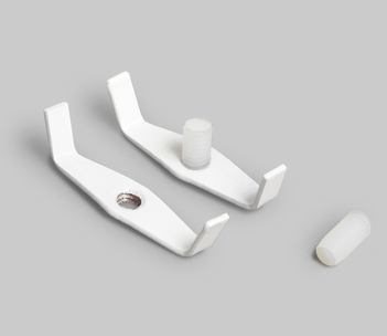 Produit — LED Clamp VARIO30-1 blanc painted - Set de 2