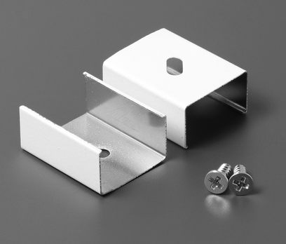 Produit — Fixation inox U4 blanc (set x2)