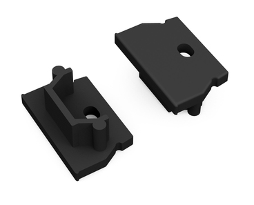 Produit — Terminaison UNI12 gen2 with hole noir [20pcs]