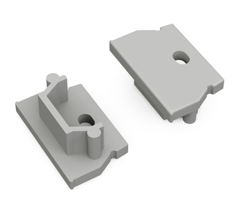Produit — Terminaison UNI12 gen2 with hole gris [20pcs]